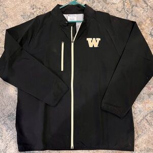 UW HUSKIES Champion Black Athletic Jacket